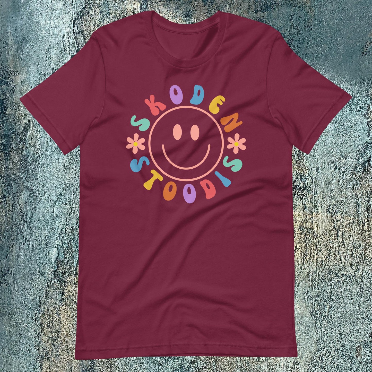 Skoden Stoodis RezDog Retro Groovy T-shirt - Unisex
