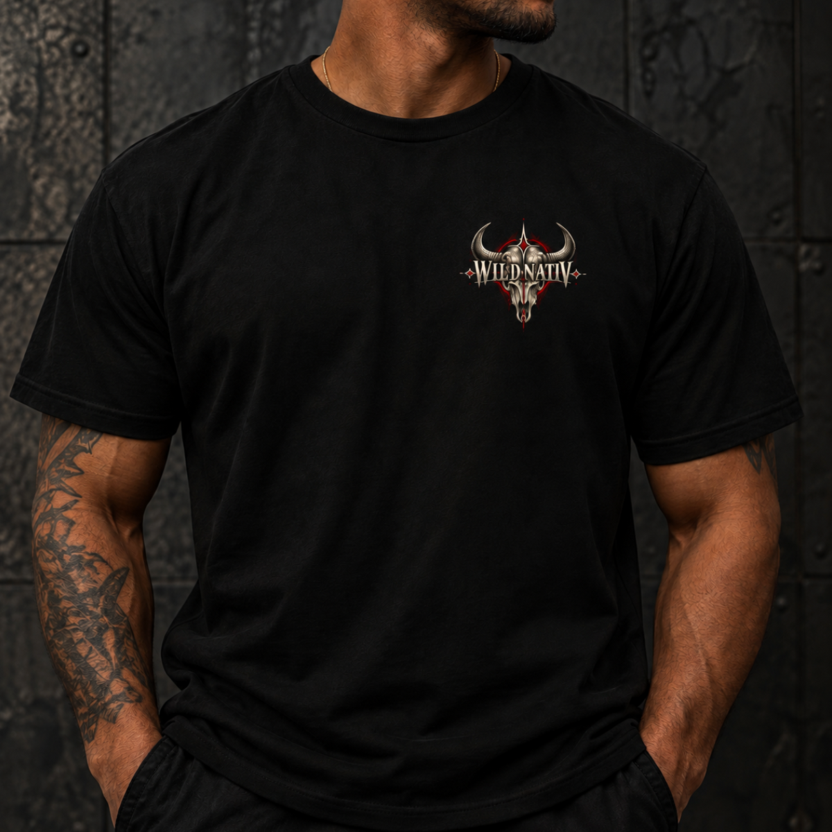 Wild Nativ Buffalo Spirit T-shirt | Native American Buffalo