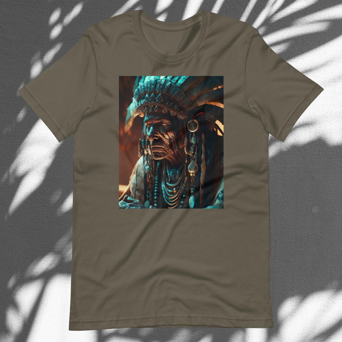 Aztec Chief  T-shirt | Warrior God - Medicine Man - Unisex