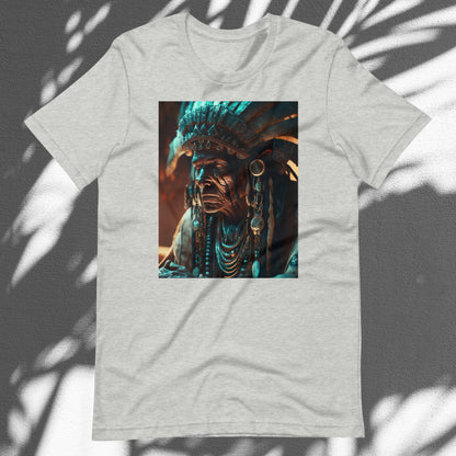 Aztec Chief  T-shirt | Warrior God - Medicine Man - Unisex