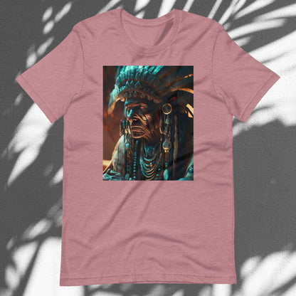 Aztec Chief  T-shirt | Warrior God - Medicine Man - Unisex