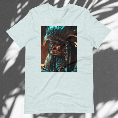 Aztec Chief  T-shirt | Warrior God - Medicine Man - Unisex