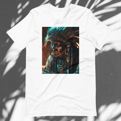 Aztec Chief  T-shirt | Warrior God - Medicine Man - Unisex